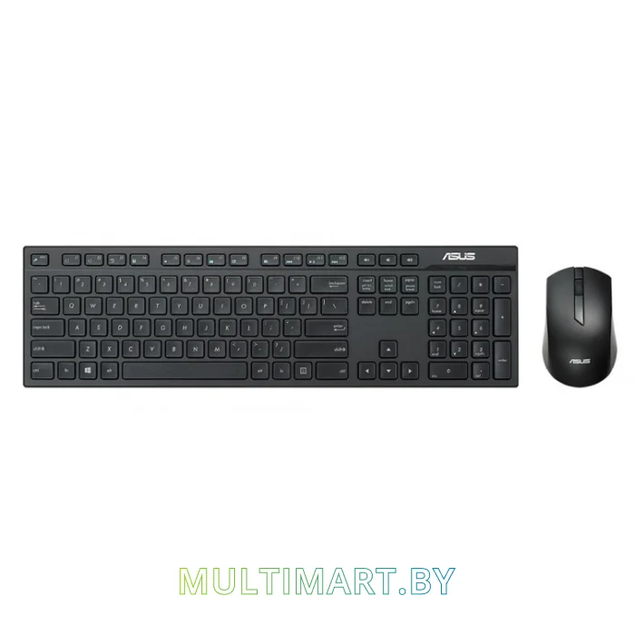 Комплект клавиатура + мышь ASUS W2500 (черный)
